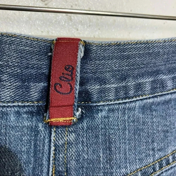 CLIO 10 blue jean‎ maxi skirt with 2 front pockets - Picture 6 of 6